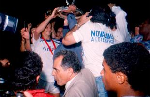 Em 1991, Cruzeiro conquistou a Supercopa dos Campees da Libertadores sobre o River Plate