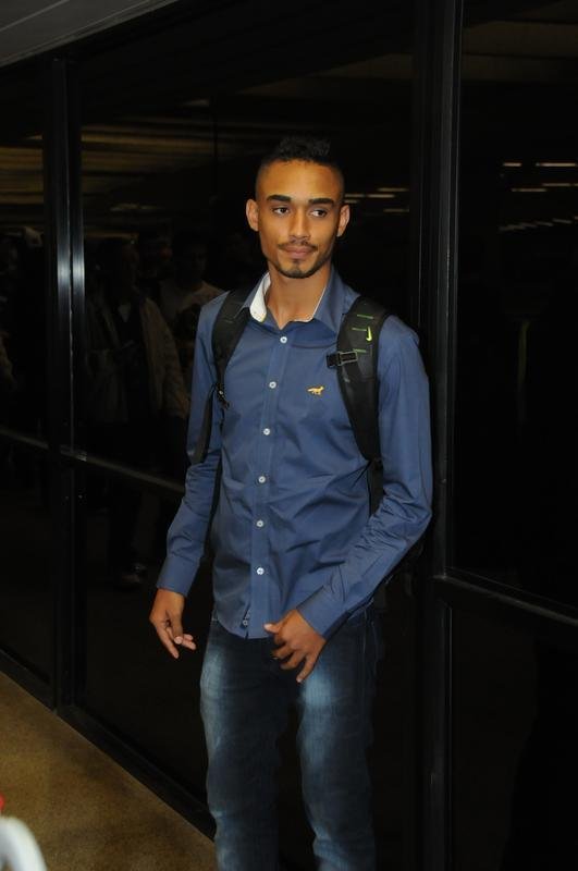 Fotos do embarque do Cruzeiro para o jogo contra o River Plate na Argentina