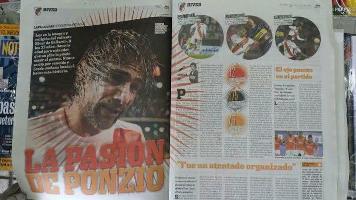 Mais jornal Ol, repercutindo a confuso no clssico Boca x River
