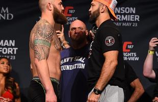 Imagens da pesagem e das encaradas do UFC 187 - Travis Browne x Andrei Arlovski