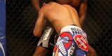 Imagens da maior vitria da carreira do mineiro Rafael Sapo Natal, sobre Uriah Hall, no UFC 187