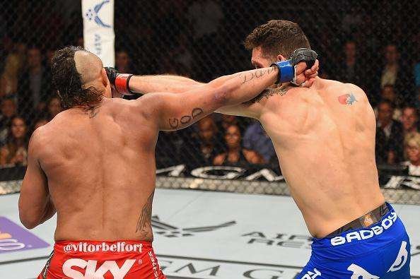 Veja fotos da vitória de Chris Weidman sobre Vitor Belfort no UFC 187