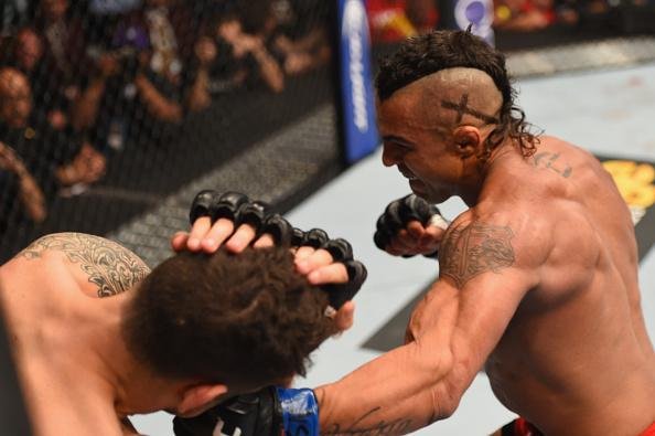 Veja fotos da vitória de Chris Weidman sobre Vitor Belfort no UFC 187