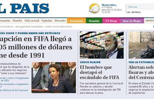 El Pas (Uruguai) - Corrupo na Fifa chega a 105 milhes de dlares e vem desde 1991
