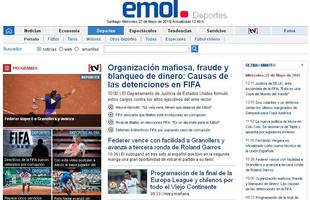 Emol (Chile) - Organizao mafiosa, fraude e lavagem de dinheiro: causas das detenes na Fifa
