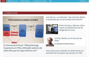 La Nacin (Argentina) - Informe da receita: oficial de longa trajetria na Fifa e na AFA pediu suborno de sete cifras pela Copa Amrica de 2011 (na Argentina)
