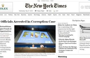 New York Times (EUA) - Membros da Fifa presos em caso de corrupo
