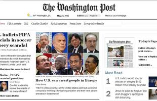 Washington Post (EUA) - Estados Unidos indiciam dirigentes da Fifa envolvidos em escndalo de suborno
