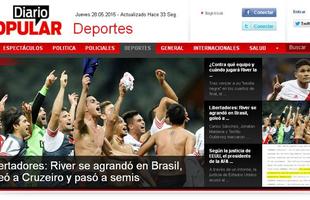Diario Popular - River Plate se agigantou no Brasil