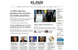 El Pas:  Fifa escolhe presidente  hoje, em um clima de tenso geopoltica aps o escndalo de corrupo 