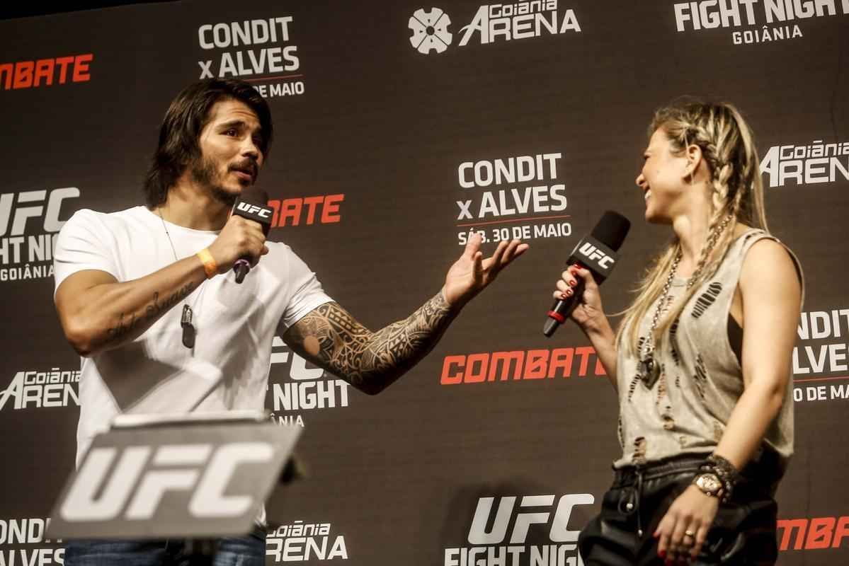 Erick Silva participou da seo de perguntas e respostas com os fs