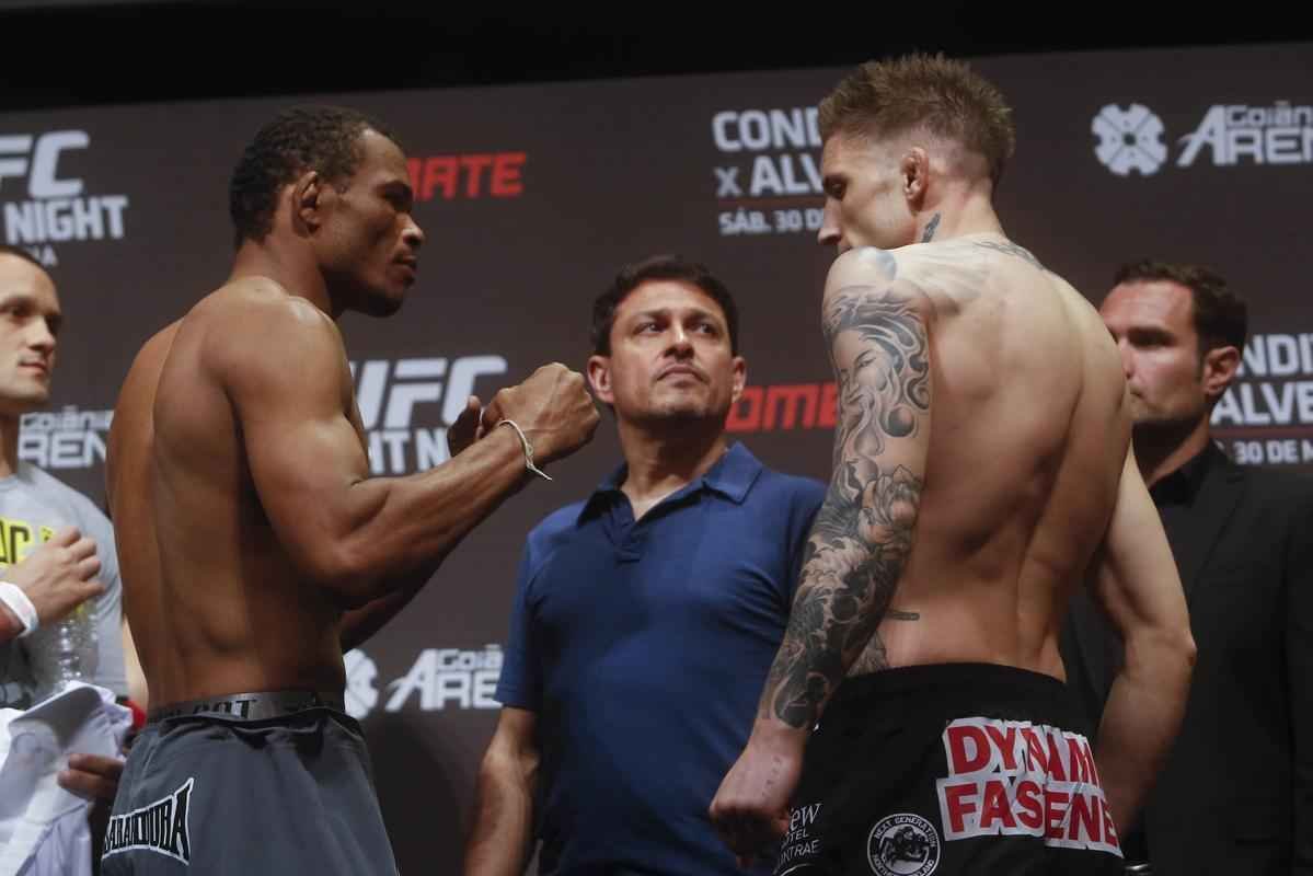 Francisco Trinaldo 'Massaranduba' e Norman Parke
