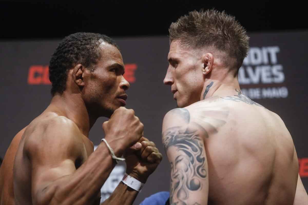 Francisco Trinaldo 'Massaranduba' e Norman Parke