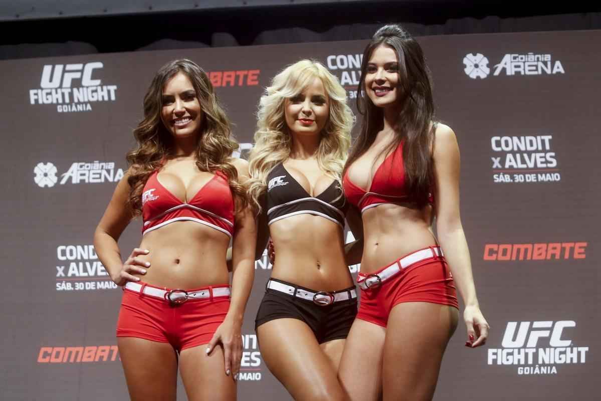 Octagon Girls Luciana Andrade, Jhenny Andrade e Camila Oliveira