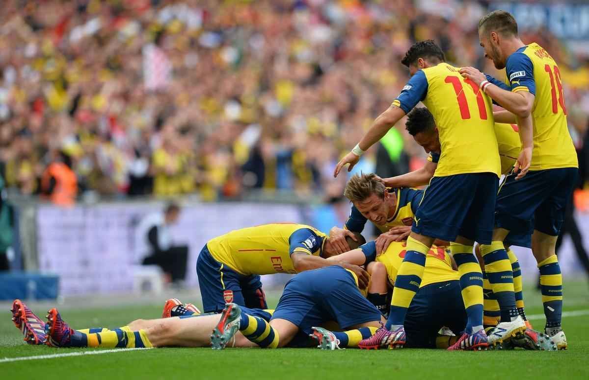 Fotos da final da Copa da Inglaterra