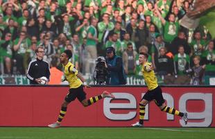 Confira as fotos da deciso entre Borussia Dortmund e Wolfsburg