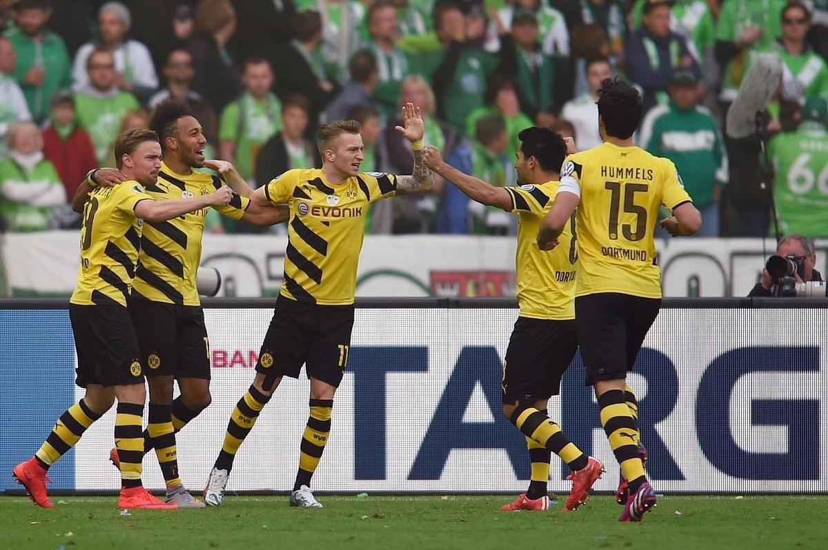 Fotos da final da Copa da Alemanha