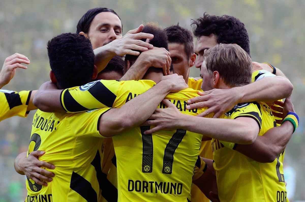 Fotos da final da Copa da Alemanha