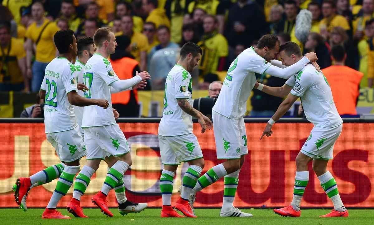 Fotos da final da Copa da Alemanha