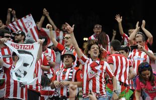 Confira as imagens da deciso entre Athletic Bilbao e Barcelona
