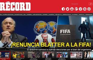 Rcord, do Mxico - Blatter renuncia  Fifa
