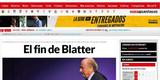 Marca, da Espanha - O fim de Blatter