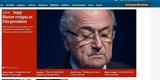The Guardian, da Inglaterra -  Blatter renuncia. 'Meu mandato no parece que ser apoiado por todos'