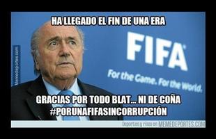 Memes da renncia de Joseph Blatter ao cargo de presidente da Fifa