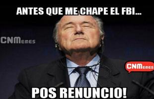 Memes da renncia de Joseph Blatter ao cargo de presidente da Fifa