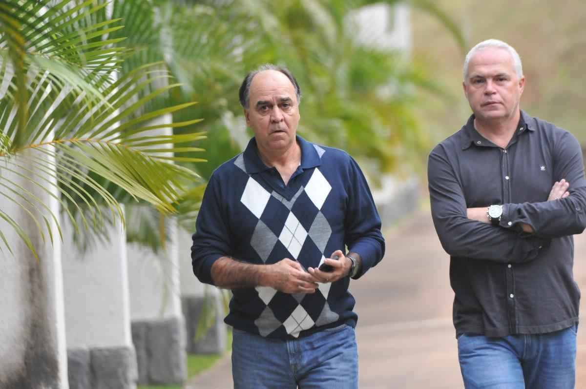 ltimas imagens de Marcelo Oliveira no Cruzeiro; em pronunciamento, tcnico se emocionou