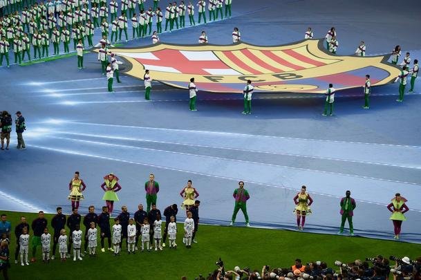 Final da Liga dos Campeões contou com grande espetáculo antes da bola rolar para Juventus e Barcelona