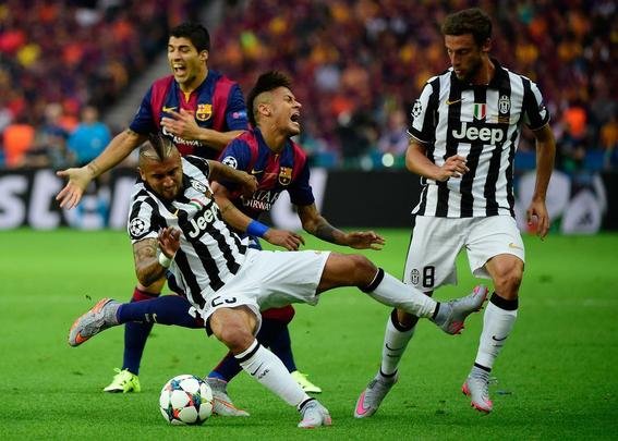 A cidade de Berlin recebeu o duelo entre Juventus e Barcelona, pela finalíssima da Liga dos Campeões