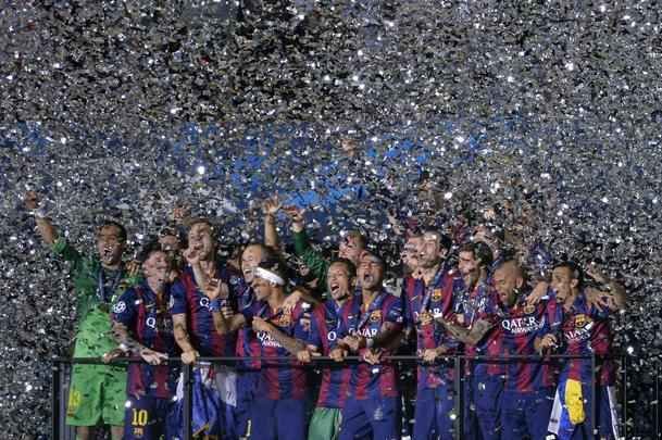 Barcelona venceu a Juventus por 3 a 1, com gols de Rakitic, Suarez e Neymar, e faturou o quinto título da Liga dos Campeões