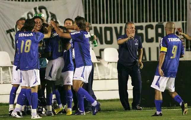 Em 2007, Cruzeiro ganhou do Vasco por 2 a 0, gols de Ramires e Thiago Martinelli