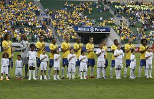 Seleção Brasileira recebe o México no Allianz Parque, em São Paulo