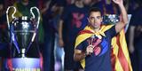Com direito a festa, discurso dos jogadores e emoo, craques do Barcelona comemoram ttulo da Liga dos Campees no Estdio Camp Nou
