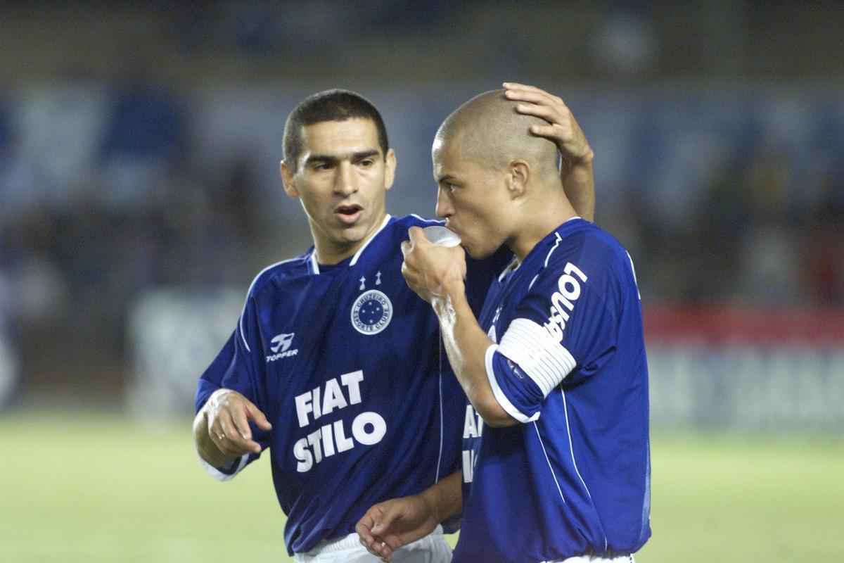 Aristizbal foi companheiro de Alex em 2003, no Cruzeiro