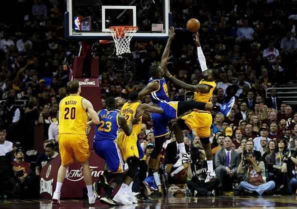 Fotos do terceiro jogo da final da NBA, vencido pelo Cleveland Cavaliers