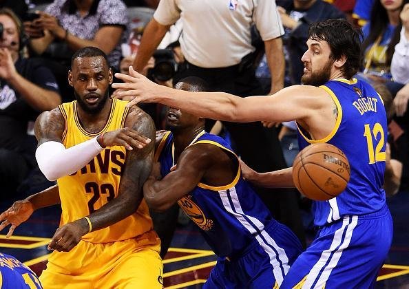 Fotos do terceiro jogo da final da NBA, vencido pelo Cleveland Cavaliers