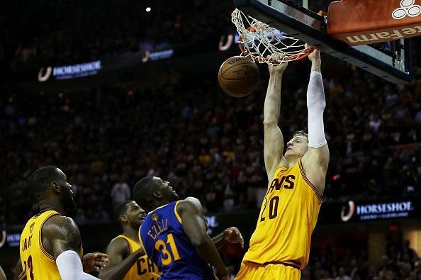Fotos do terceiro jogo da final da NBA, vencido pelo Cleveland Cavaliers