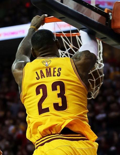 Fotos do terceiro jogo da final da NBA, vencido pelo Cleveland Cavaliers