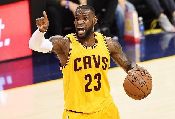 Fotos do terceiro jogo da final da NBA, vencido pelo Cleveland Cavaliers