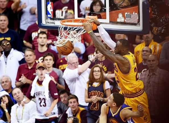 Fotos do terceiro jogo da final da NBA, vencido pelo Cleveland Cavaliers