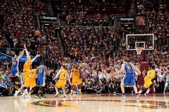 Fotos do terceiro jogo da final da NBA, vencido pelo Cleveland Cavaliers