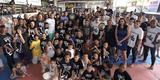 Astros do UFC 190 se encaram no Complexo do Alemo e participam de aula com o projeto social Faixa Preta de Jesus 