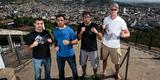 Astros do UFC 190 se encaram no Complexo do Alemo e participam de aula com o projeto social Faixa Preta de Jesus  - Maurcio Shogun, Rogrio Minotouro, Rodrigo Minotauro e Stefan Struve