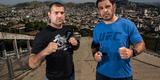 Astros do UFC 190 se encaram no Complexo do Alemo e participam de aula com o projeto social Faixa Preta de Jesus - Maurcio Shogun e Rogrio Minotouro