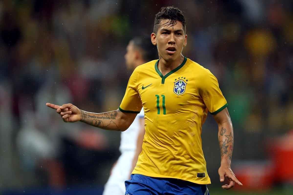 Fotos da vitria magra do Brasil sobre Honduras, por 1 a 0, com gol de Roberto Firmino