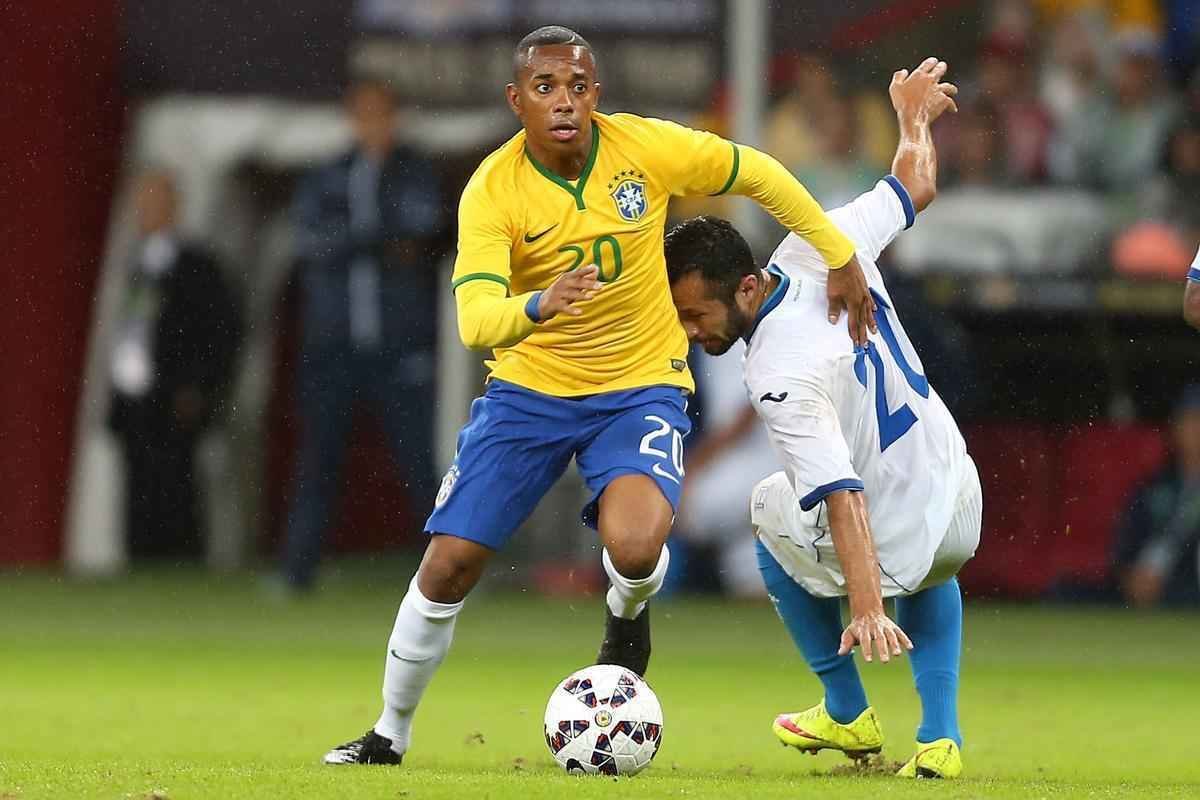 Fotos da vitria magra do Brasil sobre Honduras, por 1 a 0, com gol de Roberto Firmino