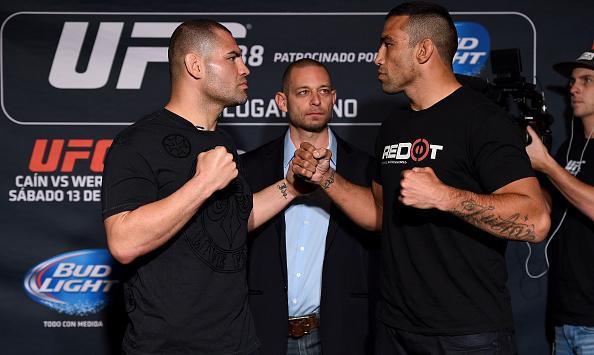 Imagens do Media Day e das encaradas do UFC 188 - Cain Velasquez e Fabrcio Werdum